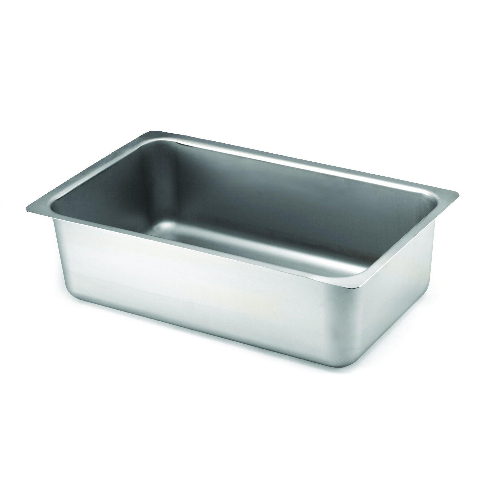 Choice Full Size 6 Deep Stainless Steel Steam Table Spillage Pan