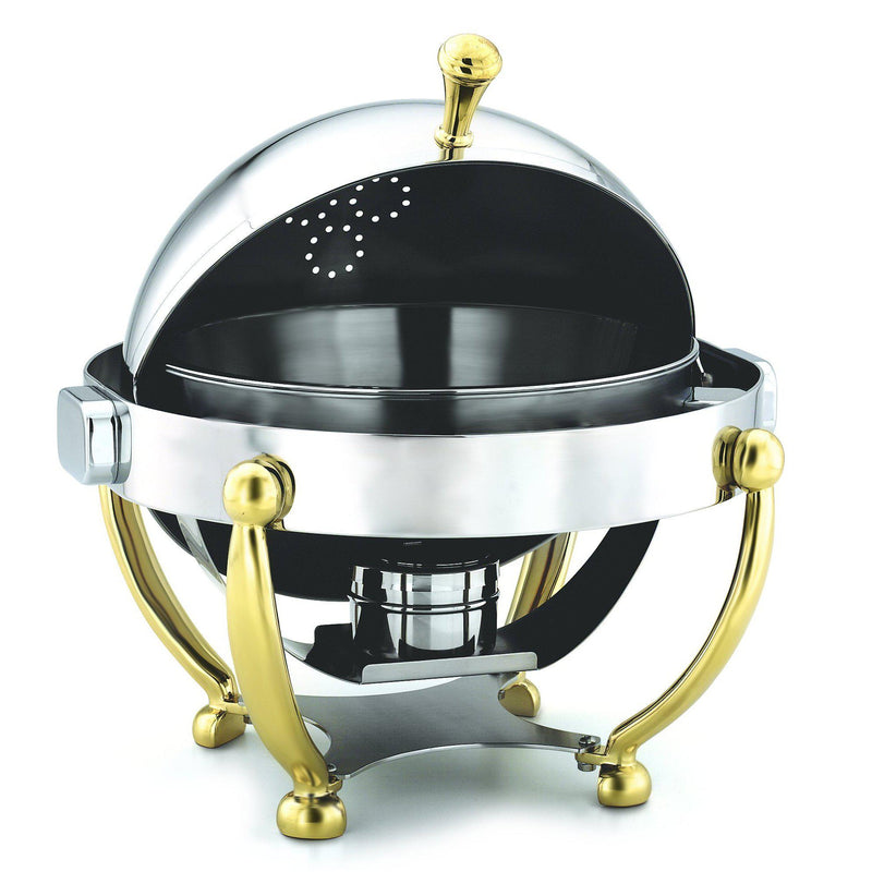 13" Round Savoir™ Chafer w/Brass Legs - Chefwareessentials.com
