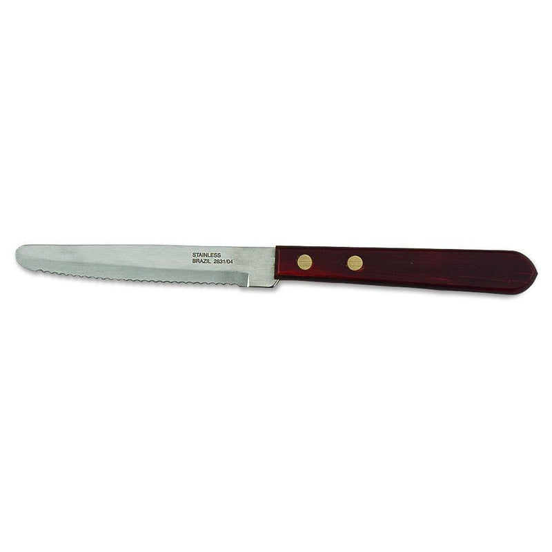 4 1/8" Steak Knife-Rounded Tip - Chefwareessentials.com
