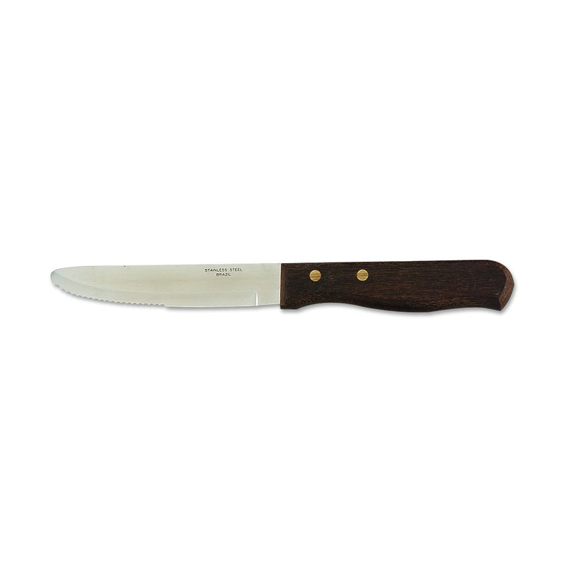 5" Jumbo Steak Knife-Rounded Tip - Chefwareessentials.com