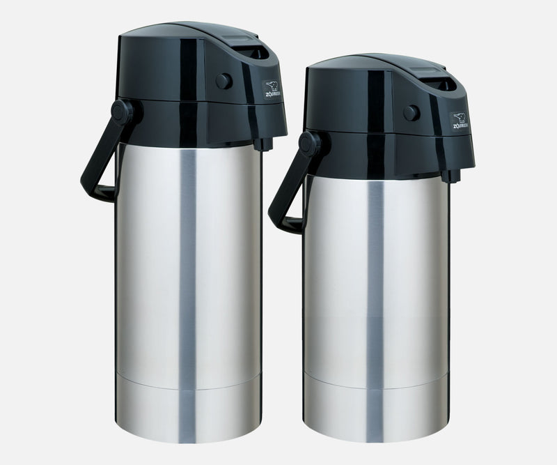 Air Pot® Stainless Steel Beverage Dispenser SR-AG30/38-Lever Type
