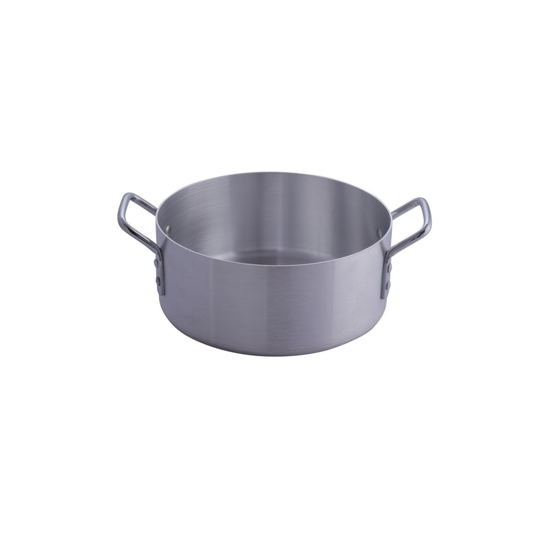 Aluminum Brazier- Rondeau Pan Professional Cookware ALEGACY 10 Quart W/o Cover 