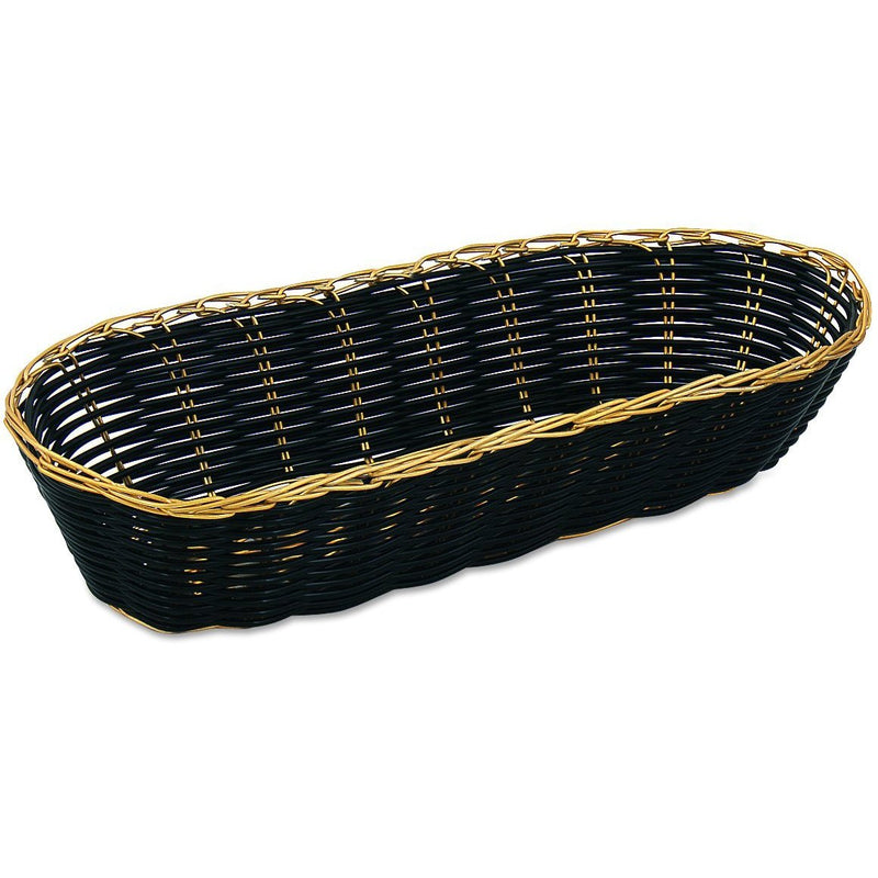 Black and Gold Cracker Basket-One Dozen - Chefwareessentials.com