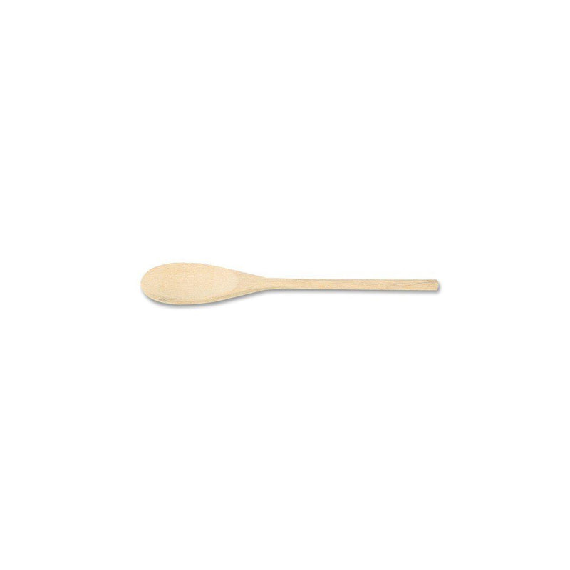 Heavy Duty Wood Spoon-One Dozen Per Box - Chefwareessentials.com