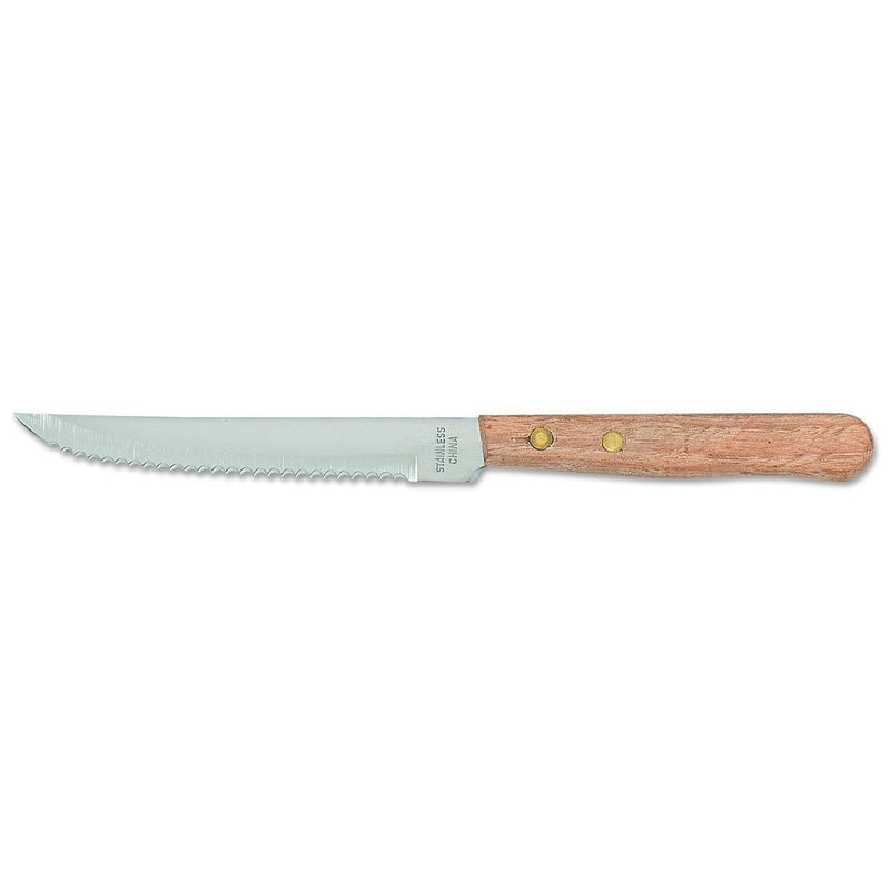Hollow Ground Steak Knives-One Dozen - Chefwareessentials.com