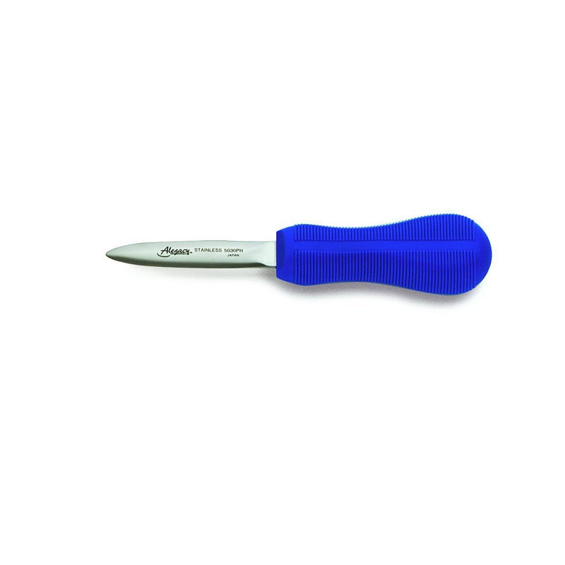 Oyster Knife w/Blue Handle - Chefwareessentials.com