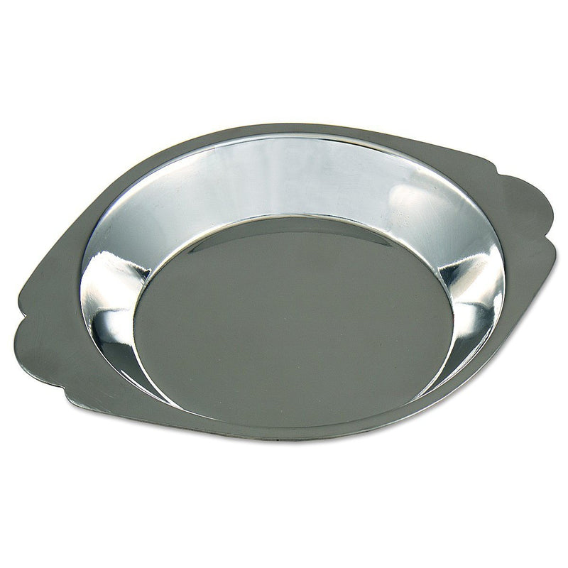 Round Au Gratin Dish - Stainless Steel - Chefwareessentials.com