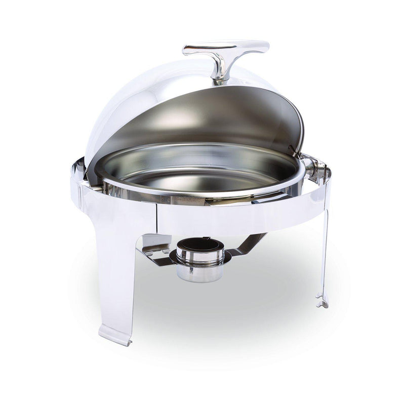 Round Roll-Top Chafer-Stackable Frame - Chefwareessentials.com