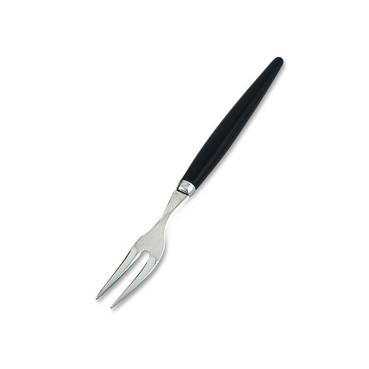 S/S Snail Fork w/Black Handle - Chefwareessentials.com