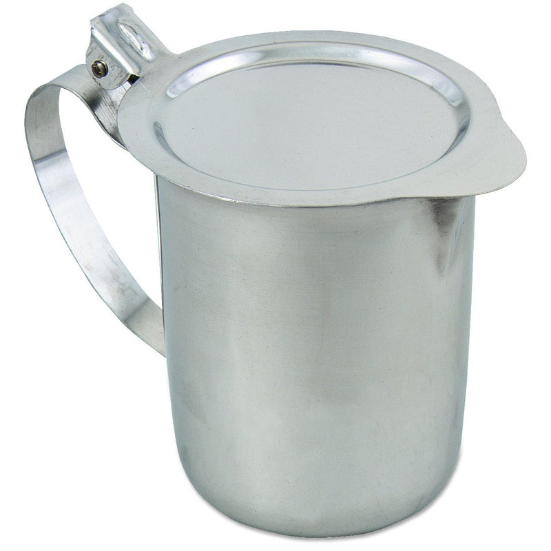 Stacking Teapot/Creamer, Stainless Steel - 10 oz - Chefwareessentials.com