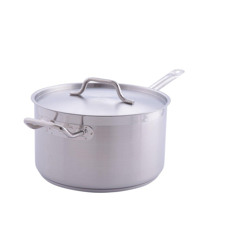 Stainless Steel Sauce Pan with Cover - Chefwareessentials.com