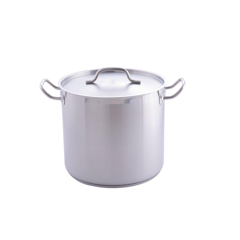 Stainless Steel Stock Pot w/Cover - Chefwareessentials.com