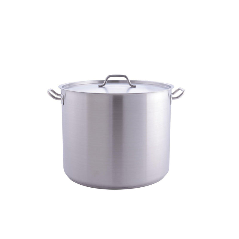 Stainless Steel Stock Pot w/Cover - Chefwareessentials.com