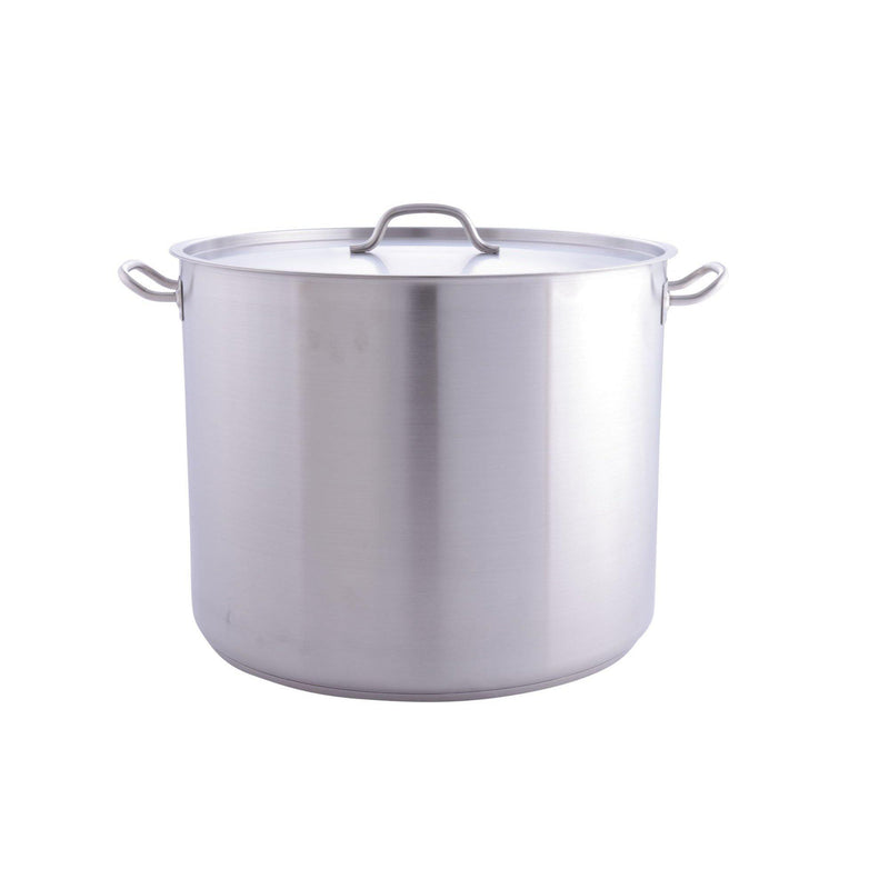 Stainless Steel Stock Pot w/Cover - Chefwareessentials.com