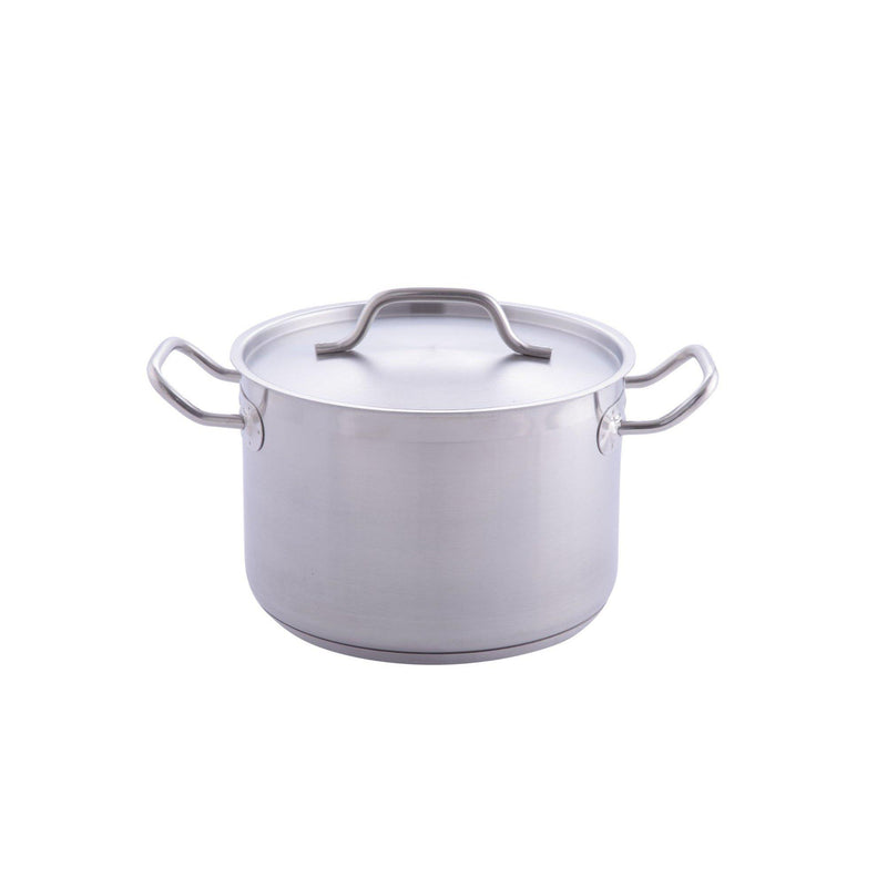 Stainless Steel Stock Pot w/Cover - Chefwareessentials.com