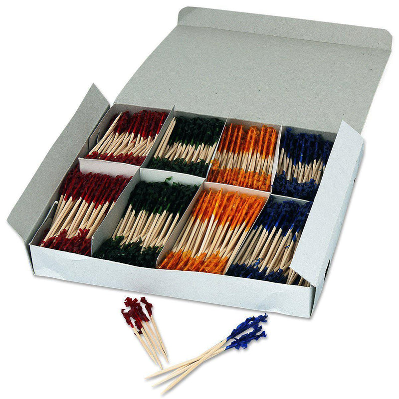 Toothpick Frills-10,000 Pieces per Case - Chefwareessentials.com