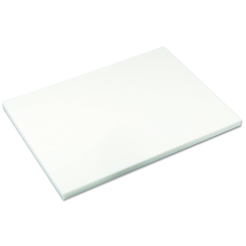 White Polyethylene Cutting Boards USA Made - Chefwareessentials.com